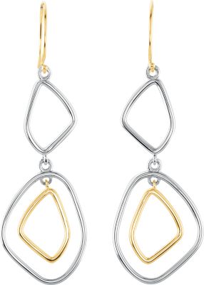 Open Silhouette Dangle Earrings
