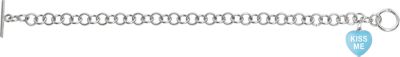 Sweethearts&reg; Enamel Heart Charm Bracelet
