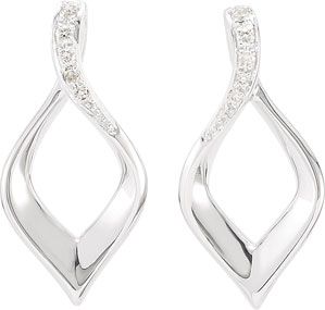 .06 ct tw Diamond Earrings