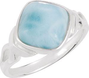 Genuine Larimar Ring