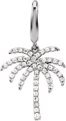 1/4 ct tw Diamond Palm Tree Charm