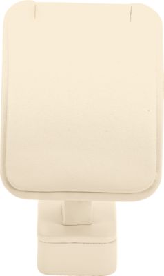 Large Beige Leatherette Pendant Stand