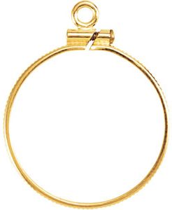 Coin Edge Screw Top Coin Frame Mounting