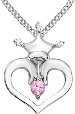 Disney&reg; Heart Crown Necklace