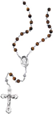 Tiger Eye Rosary