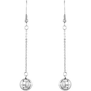 Amalfi&trade; 10mm Stainless Steel Ball Drop Earrings