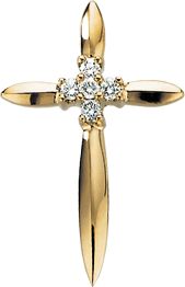 Diamond Cross Pendant
