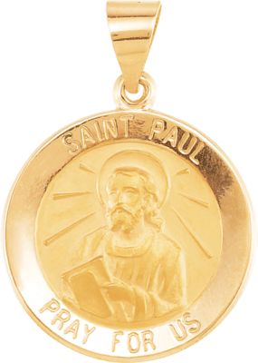 Hollow Round St. Paul Medal
