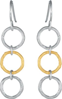 Fashion Multi-Circle Dangle Earrings
