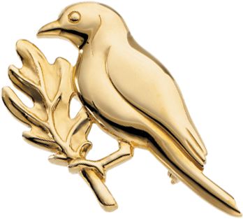 The Winter Robin Brooch
