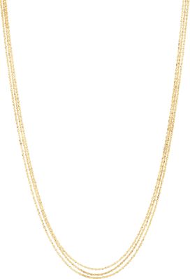 3-Strand Sparkling Singapore Chain