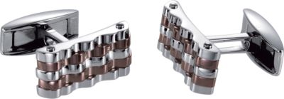 Stainless Steel Cufflinks with Immerse Plating