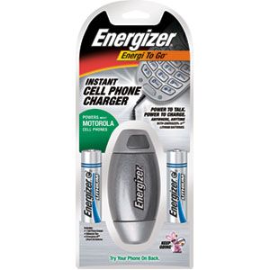 Energizer&reg; Energi to Go&trade; Cell Phone Chargers