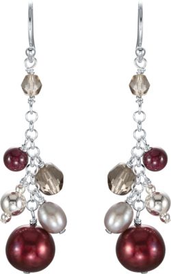 Freshwater Cultured Dyed Pearl Dangle Earrings