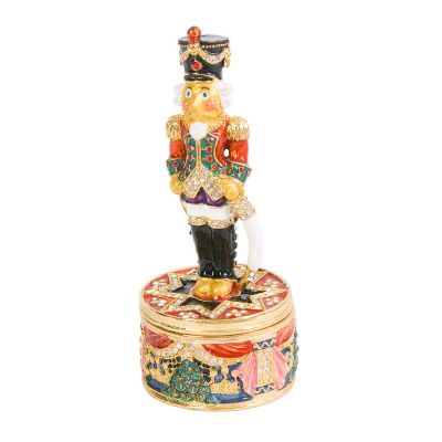 Nutcracker Hinged Jewelry Box