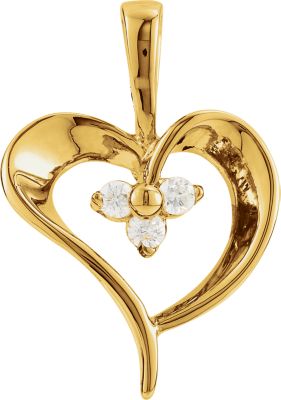 Heart Pendant Mounting 