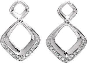 1/10 ct tw Diamond Earrings