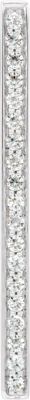 14kt White 1/5 CTW Diamond Vertical Bar Pendant