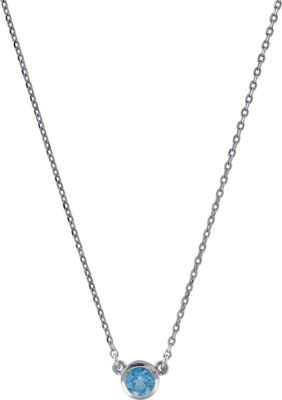 Round Bezel Necklace Center