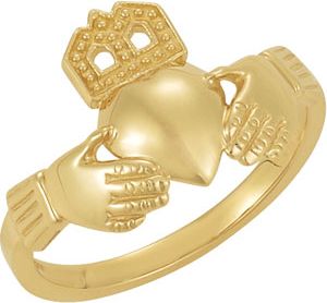 Ladies Claddagh Ring