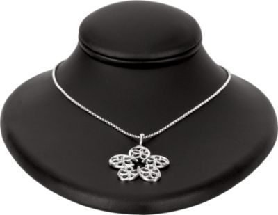 Black Leatherette Medium Neckform Display