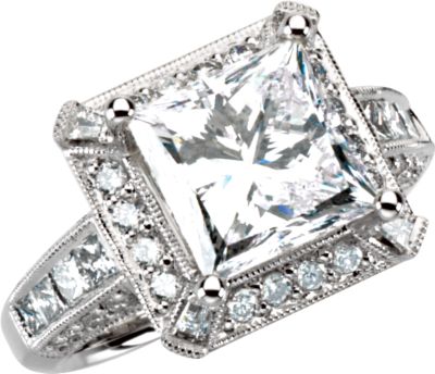 Semi-Mount Engagement Ring
