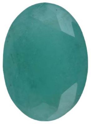 Oval Genuine Commercial Emerald
