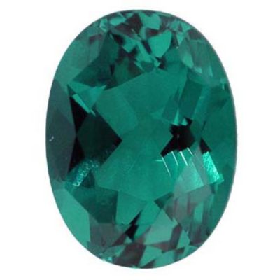 Oval Chatham Created Emerald
