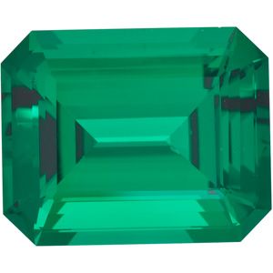Emerald/Octagon Lab Created Emerald