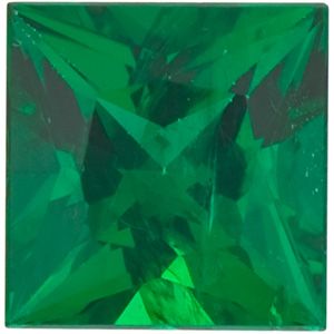 Square Genuine Emerald