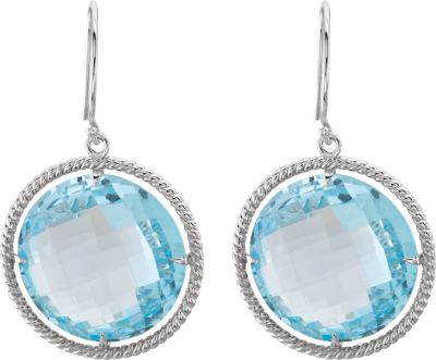 Round Shaped Dangle Earrings