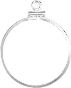 Coin Edge Screw Top Frame for U.S. 25 Cent Coin