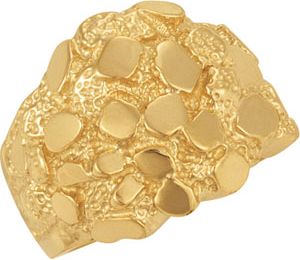 Men's Nugget Ring