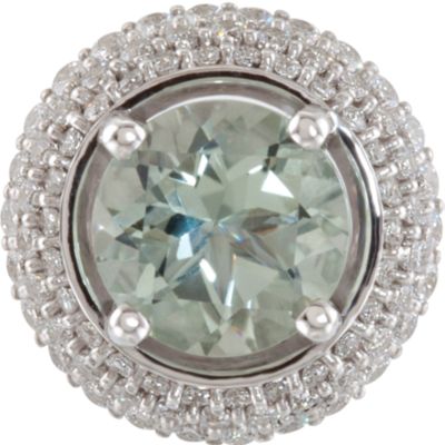 Round Halo Peg Setting