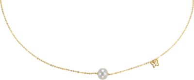 Freshwater Cultured Pearl Butterfly Design Necklace