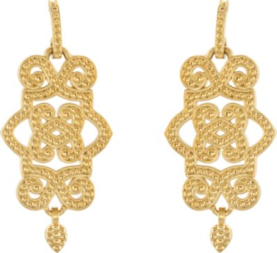 Granulated Design Fashion Dangle Earrings