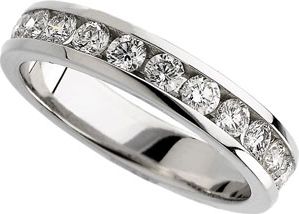 3/4 ct tw Diamond Anniversary Band