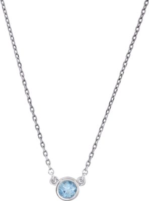 Round Bezel Necklace Center