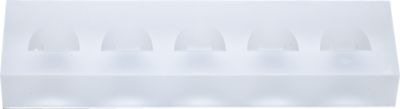 Frosted Acrylic 5 Ring Holder