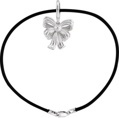 Vintage-Inspired Bow Design Charm or Bracelet