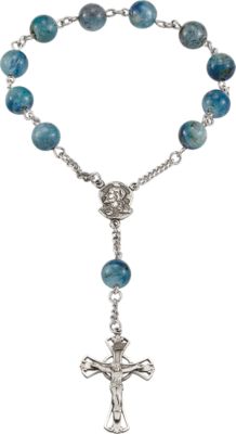 Kyanite Madonna Meditation Rosary