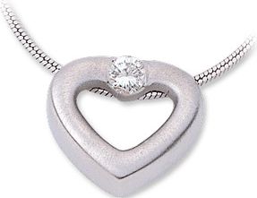 1/10 ct tw Diamond Heart Slide 18