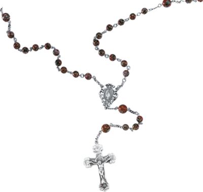 Red Cloisonne Rosary