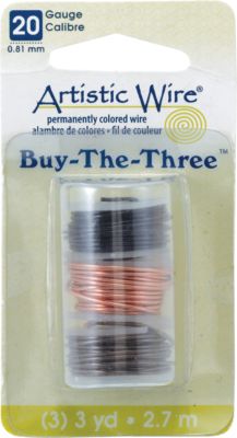 Artistic Wire&reg:  3 Color Variety Pack