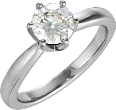 Created Moissanite Solstice Solitaire® Ring