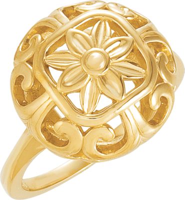 Filigree Design Ring