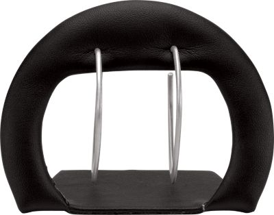 Black Leatherette Single Hoop Earring Stand Display