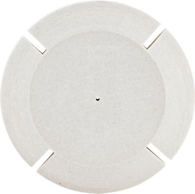 Premium Grade White Spanish Felt Split Lap Wheel 4