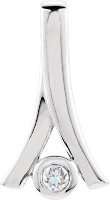 Solitaire Chain Slide Mounting