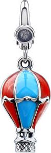 Enamel Hot Air Balloon Charm